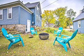 Pet-friendly Osseo Home w/ Fire Pit & Yard!