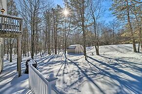 Large Deck & Pool Access: Albrightsville Home