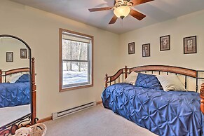 Large Deck & Pool Access: Albrightsville Home