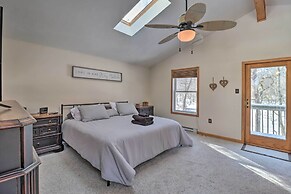 Large Deck & Pool Access: Albrightsville Home