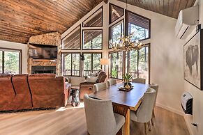 Wraparound Deck & Poker Room: Cabin in Munds Park