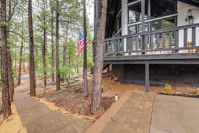 Wraparound Deck & Poker Room: Cabin in Munds Park
