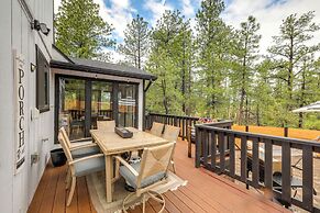 Wraparound Deck & Poker Room: Cabin in Munds Park