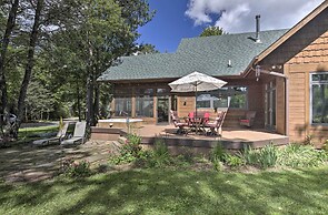 Spacious Riverfront Escape w/ Private Hot Tub