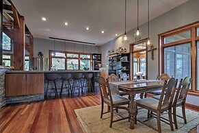 Spacious Riverfront Escape w/ Private Hot Tub