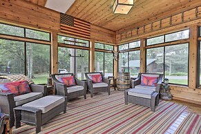 Spacious Riverfront Escape w/ Private Hot Tub