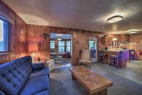 Riverfront Escape w/ Dock: 19 Mi to Saratoga!