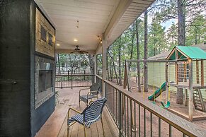 2 Mi to Lake: Marvelous Pinetop Home w/ Fireplaces