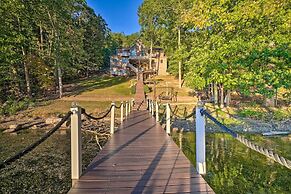 Luxe Lake Chickamauga Retreat w/ Boat Dock!
