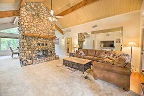 Wooded Yard, Gas Grill: Lush Pinetop Retreat