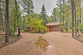 Wooded Yard, Gas Grill: Lush Pinetop Retreat