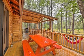 Wooded Yard, Gas Grill: Lush Pinetop Retreat