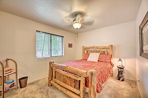 Wooded Yard, Gas Grill: Lush Pinetop Retreat