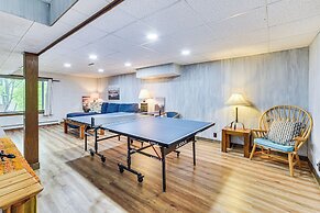 Lakeside Spooner Home w/ Game Room & Views!