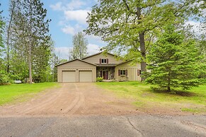 Lakeside Spooner Home w/ Game Room & Views!