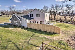 Morrisonville Manor w/ Fire Pit & Hot Tub!