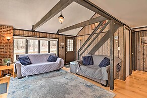 Pocono Lake Home w/ Fire Pit: Walk to Ski Hill!