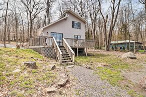Pocono Lake Home w/ Fire Pit: Walk to Ski Hill!