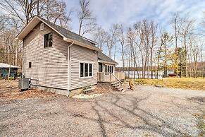 Pocono Lake Home w/ Fire Pit: Walk to Ski Hill!