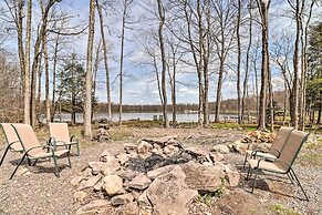 Pocono Lake Home w/ Fire Pit: Walk to Ski Hill!