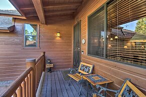 Show Low Cabin w/ Large Deck & Trail Access!