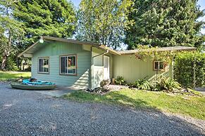 Quaint Riverside Reprieve w/ Kayaks + Floats!