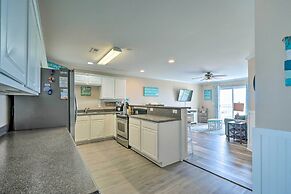 Ocean-view Oak Island Condo, 1 Block to Beach!