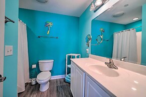 Ocean-view Oak Island Condo, 1 Block to Beach!