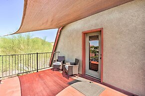 Dreamy Desert Studio w/ Deck + Pool Access!