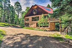 Angel Fire Cabin w/ Deck ~ 2 Mi to Ski & Hiking!
