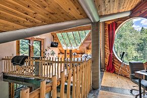 Angel Fire Cabin w/ Deck ~ 2 Mi to Ski & Hiking!