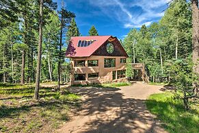 Angel Fire Cabin w/ Deck ~ 2 Mi to Ski & Hiking!