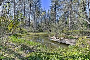 Secluded Cottage on 2 + Acres w/ Pond, Dock & BBQ