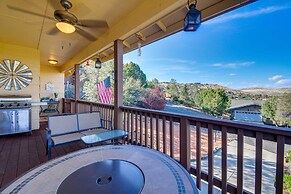5 Mi to Dtwn Prescott: Home w/ Deck & Mtn Views