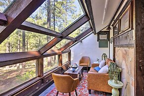 Woodsy Flagstaff Hideaway w/ Deck + Sunroom!