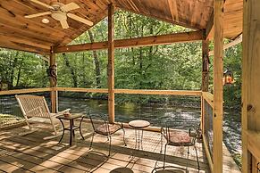 Waynesville Creekside Cottage: Outdoor Relaxation!