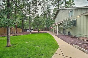 Cozy Pinetop Retreat w/ Yard & Heated Gazebo!