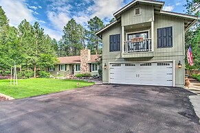 Cozy Pinetop Retreat w/ Yard & Heated Gazebo!