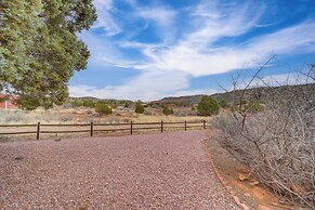 Deck & Indoor Pickleball Court: West Sedona Home!