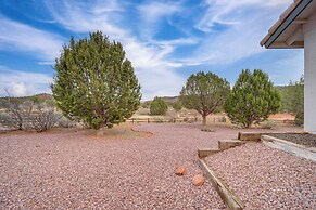 Deck & Indoor Pickleball Court: West Sedona Home!