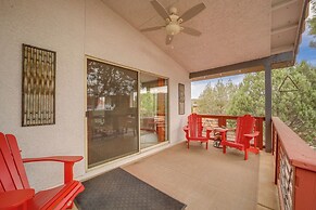Deck & Indoor Pickleball Court: West Sedona Home!