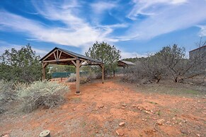 Deck & Indoor Pickleball Court: West Sedona Home!