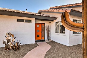 Deck & Indoor Pickleball Court: West Sedona Home!