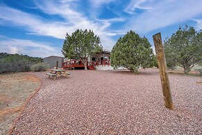 Deck & Indoor Pickleball Court: West Sedona Home!
