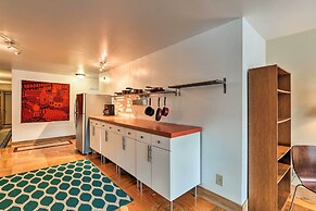 Walk to Town & Coast: Anchorage Condo w/ Fireplace