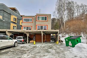 Walk to Town & Coast: Anchorage Condo w/ Fireplace
