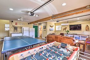 Lakefront Living: Private Dock, Deck, & Game Room!