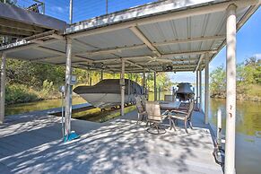 Lakefront Living: Private Dock, Deck, & Game Room!