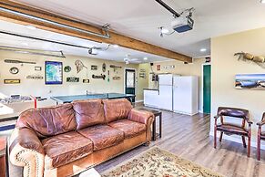 Lakefront Living: Private Dock, Deck, & Game Room!