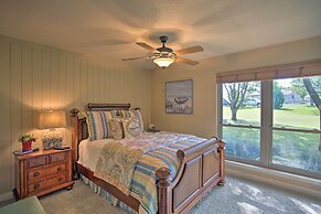 Lakefront Living: Private Dock, Deck, & Game Room!